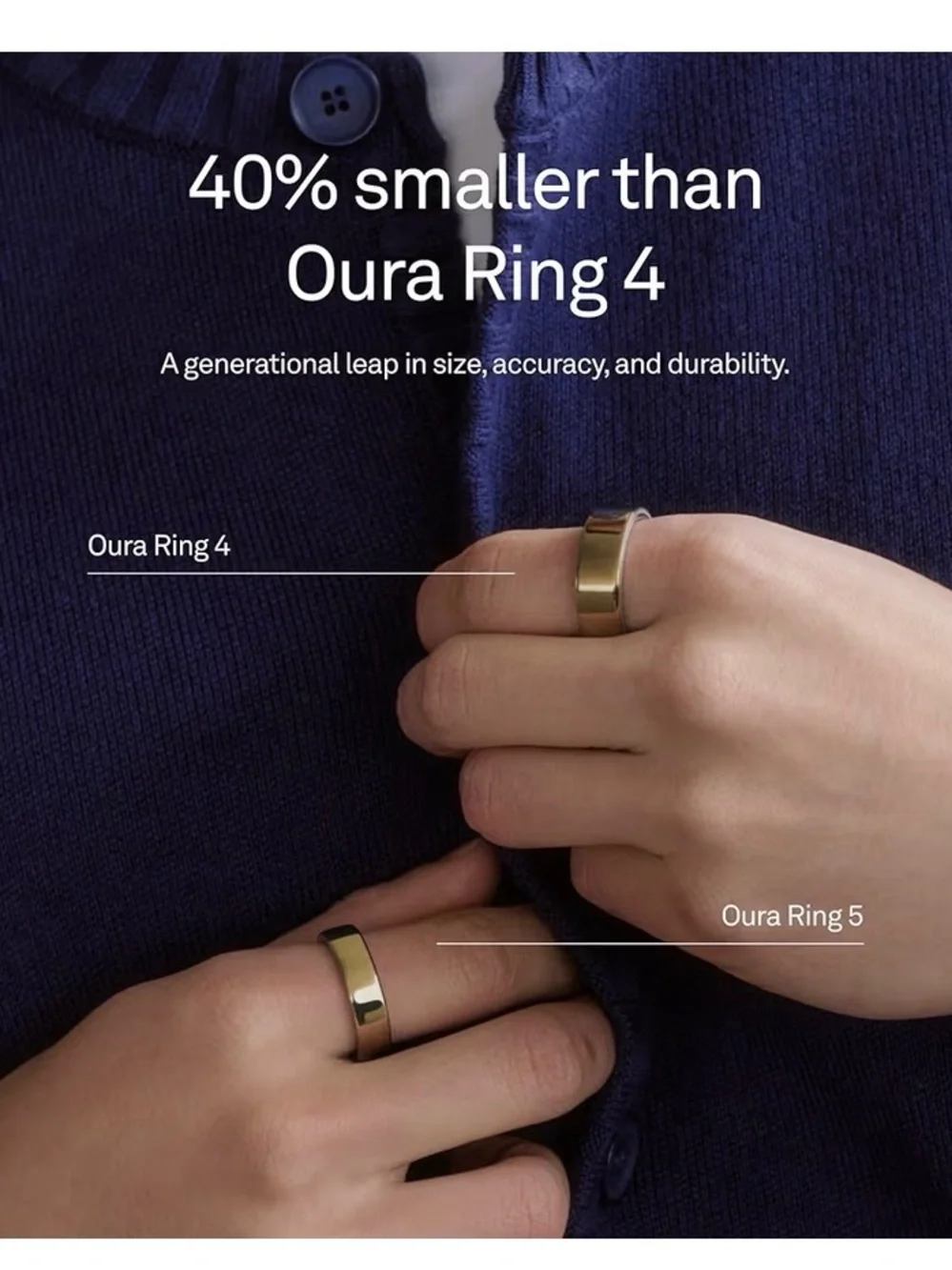 OURA Ring 5 in Gold